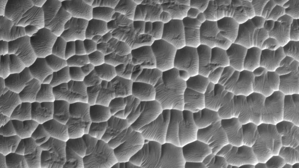 Mars uydusu tarafından çekilen muhteşem Mars kumulları 5 mars uydusu