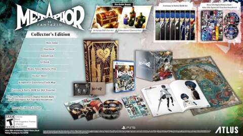 Metafor: ReFantazio Collector's Edition Walmart'ta Yeniden Stokta 16 metafor refantazio collectors edition walmartta yeniden stokta Vyq6q6LR