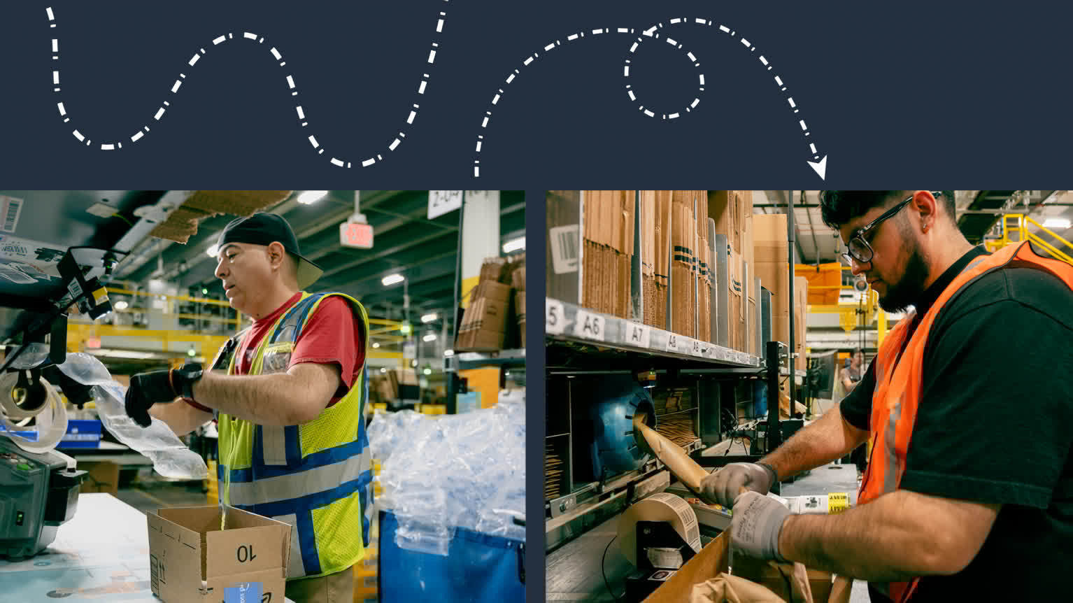 amazon ambalajindaki tum plastik hava yastiklarini burusuk kagitla degistiriyor 0