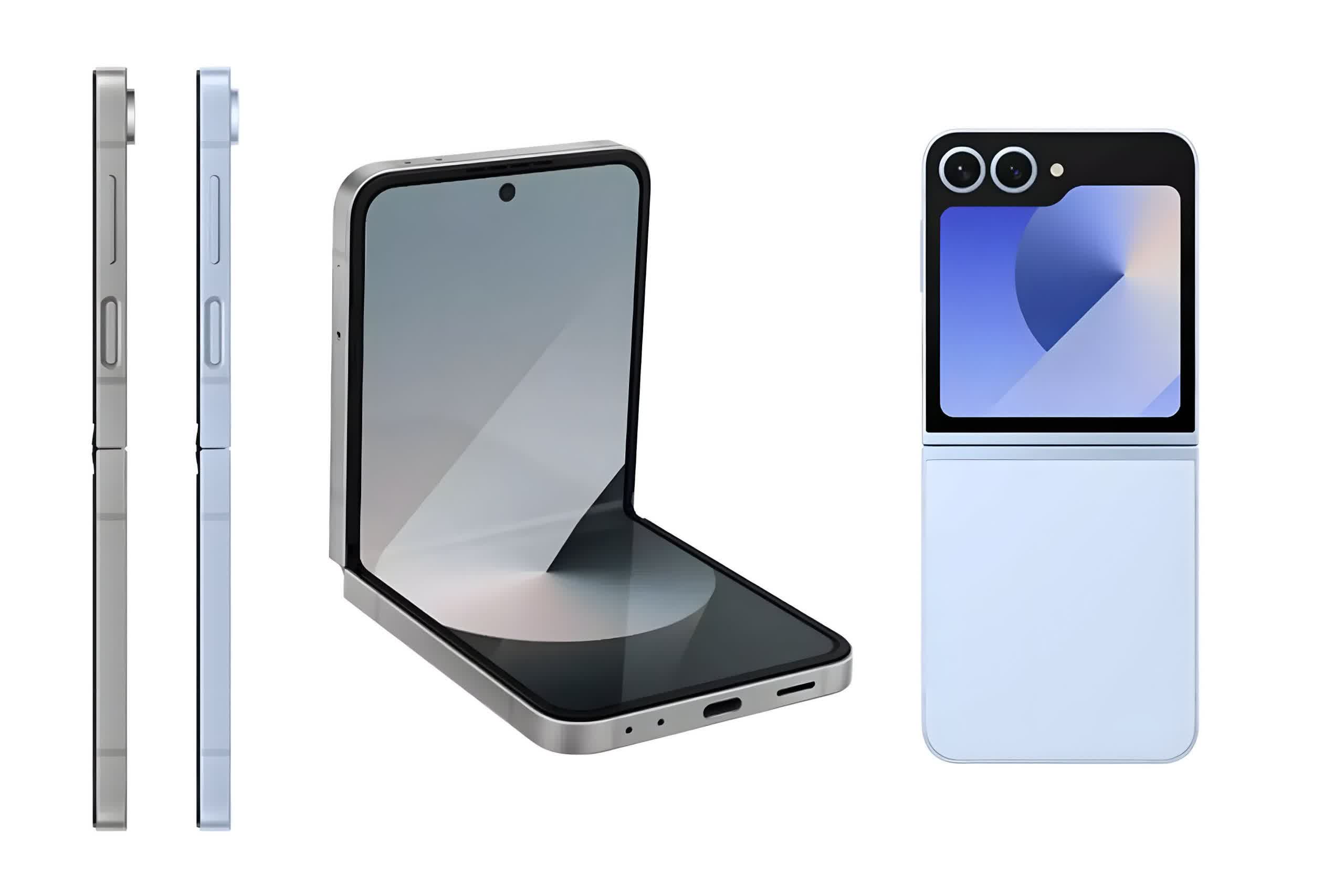 samsung galaxy z fold 6 ve z flip 6 sizintilari yeni renkleri ve guncellenmis JHeXYcz2