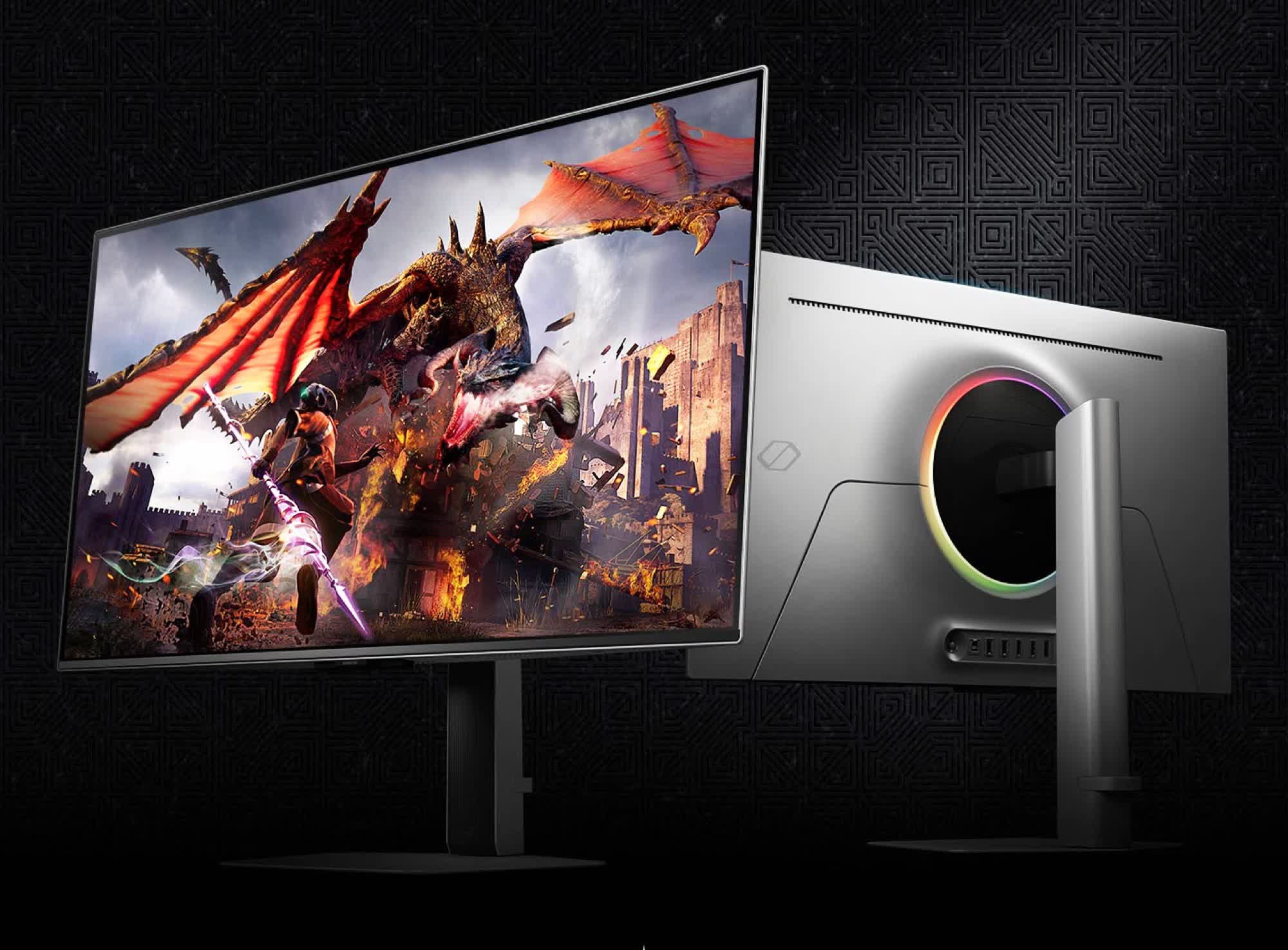 samsungun odyssey g8 4k 240hz oled monitoru on siparise sunuldu ve artik ai yukseltme MzU5A73Z