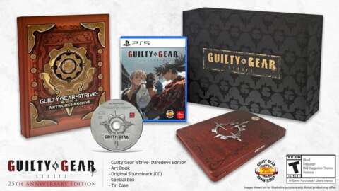 Guilty Gear Strive 25. Yıl Dönümü Koleksiyoncu Sürümü Amazon'da İndirimde 11 guilty gear strive 25 yil donumu koleksiyoncu surumu amazonda indirimde