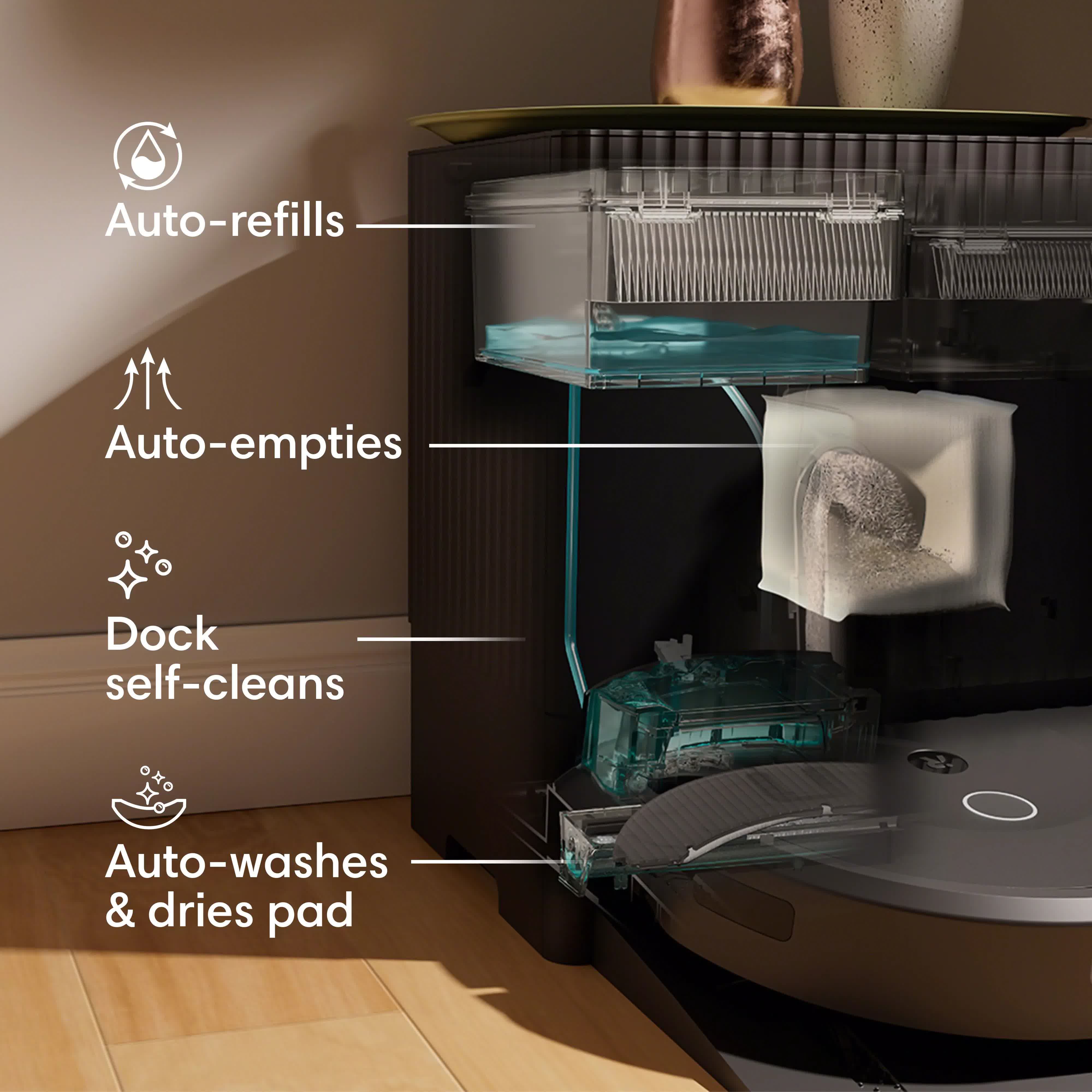 irobotun 2si 1 arada roomba combo 10 maxi kendi kendini temizleyen bir paspas iceriyor E7eLqfWp
