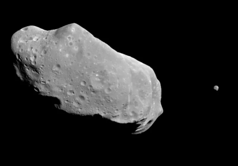 nasa kendi uydusuna sahip olabilecek kadar buyuk bir asteroitin goruntulerini yakaladi