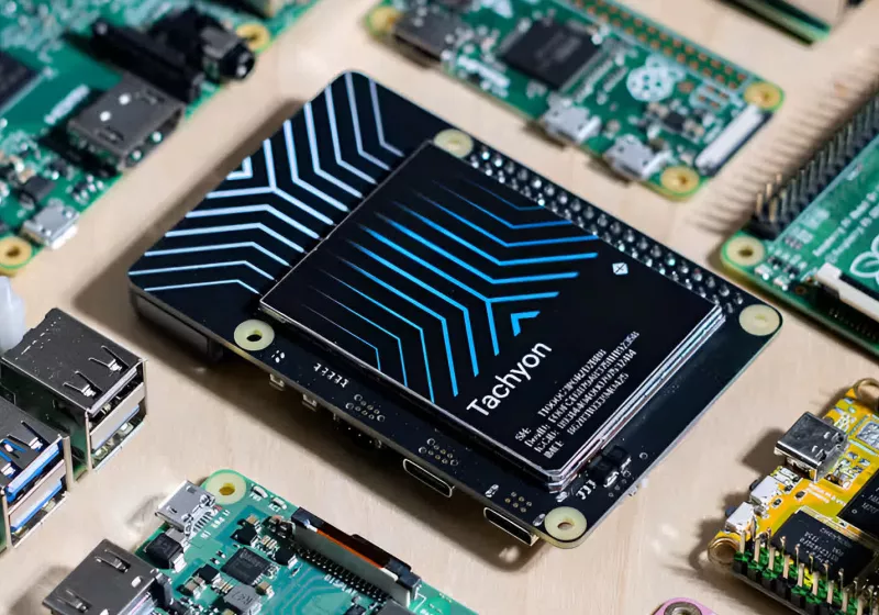 Particle'ın Tachyon tek kartlı bilgisayarı, Snapdragon destekli bir pakette 5G ve 12 TOPS NPU sunuyor 1 particlein tachyon tek kartli bilgisayari snapdragon destekli bir pakette 5g ve 12 tops npu 4OQugpDk