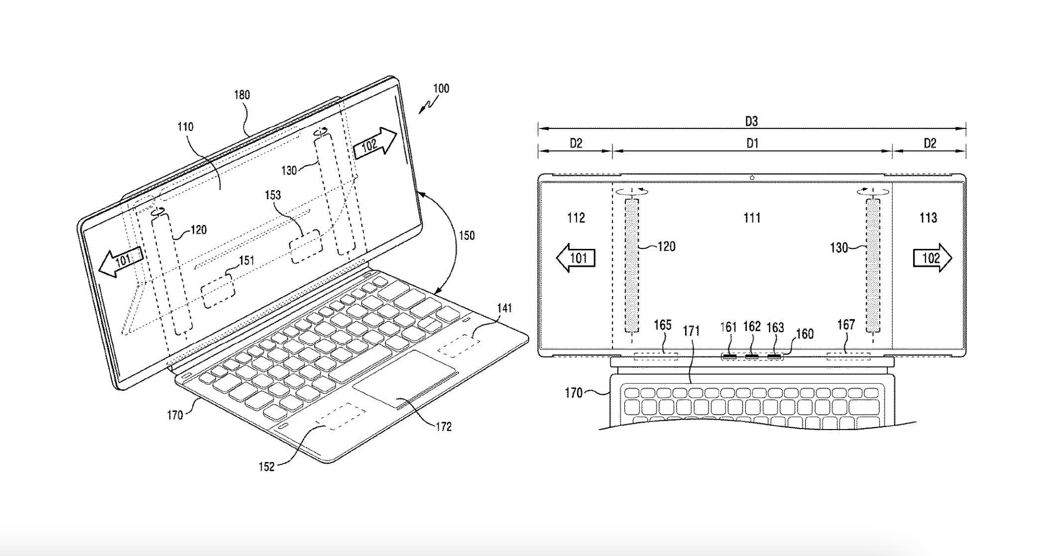 samsung patenti size uyum saglayacak sekilde sekil degistiren cilgin bir tablet ekrani tasarliyor 0 DfyqIdKu