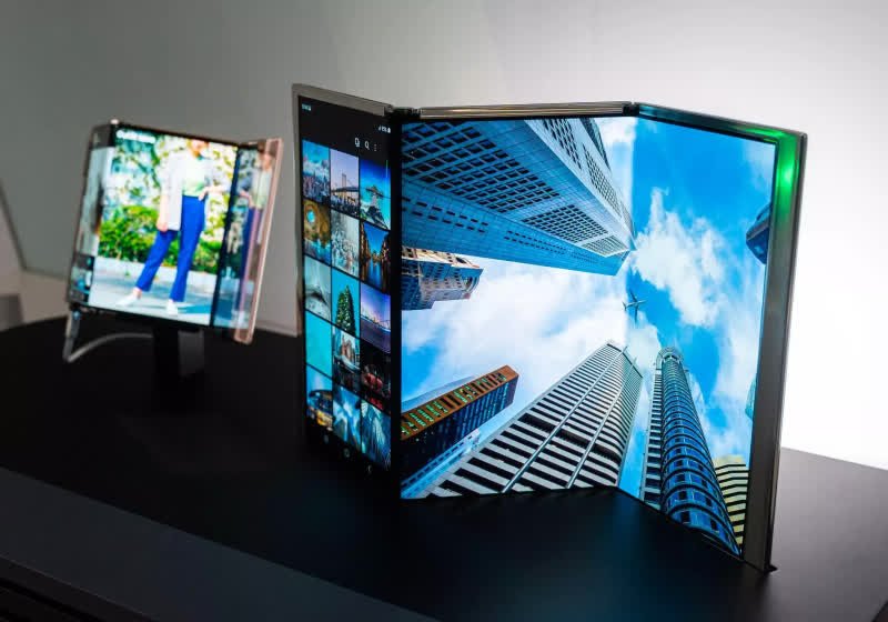 Samsung patenti, size uyum sağlayacak şekilde şekil değiştiren çılgın bir tablet ekranı tasarlıyor 1 samsung patenti size uyum saglayacak sekilde sekil degistiren cilgin bir tablet ekrani tasarliyor A99Z83LL