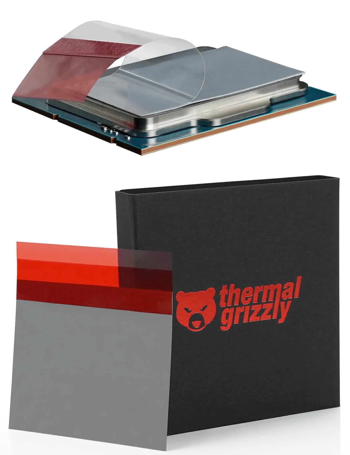 thermal grizzlynin termal pedi optimum sogutma icin kati ve sivi haller arasinda gecis yapar IGb779V3