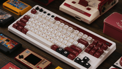 8BitDo'nun Nintendo'dan Esinlenen Retro Oyun Klavyeleri Şu Anda Sadece 60 Dolar 2 8bitdonun nintendodan esinlenen retro oyun klavyeleri su anda sadece 60 dolar Pym5ddvC