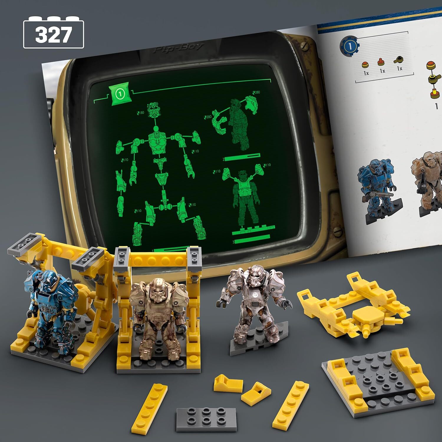 Fallout Power Armor Collection Mega Bloks Seti Ön Siparişe Açıldı ve Oldukça Uygun Fiyatlı 1 Gallery image 1