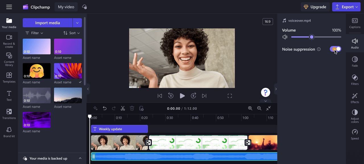 microsoftun ucretsiz windows goruntu duzenleyicisi clipchamp birkac guclu yapay zeka hilesi kazaniyor 0 96nXYUiW